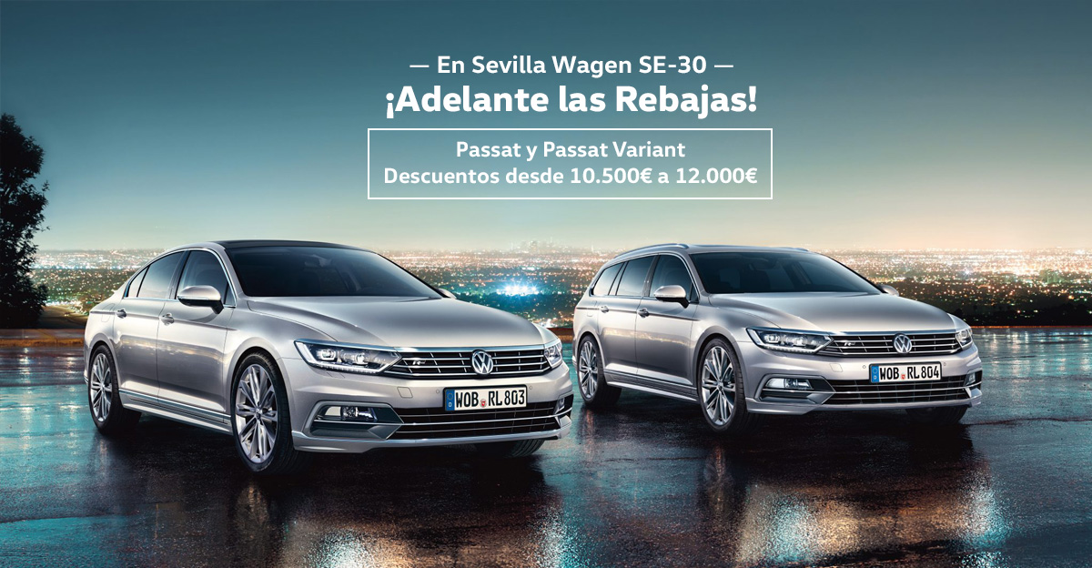 Ofertas Volkswagen Passat en Sevilla Wagen