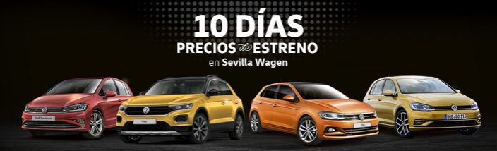 Sevilla Wagen lanza 10 Días con Precios de Estreno para los nuevos Lanzamientos Volkswagen