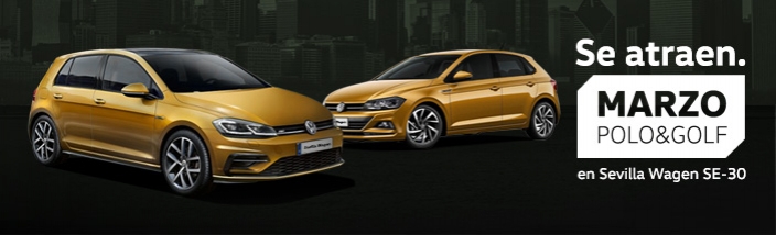 Doble ofensiva de precios de Sevilla Wagen SE-30 para el Nuevo Polo y el Nuevo Golf