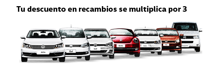Ahora los años de tu Volkswagen pasa menos factura.