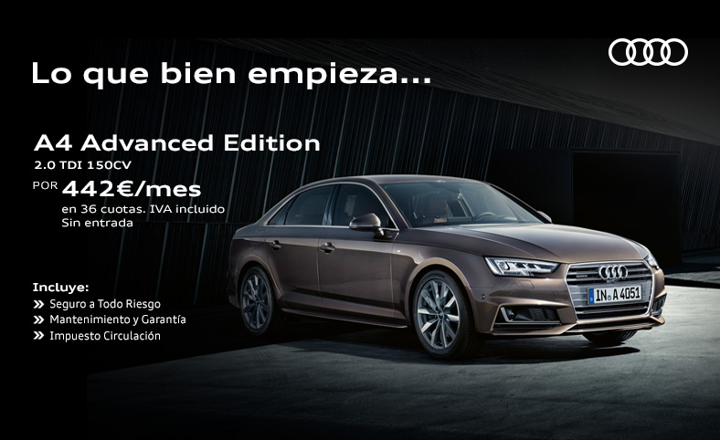 Oferta renting audi a4 sevilla