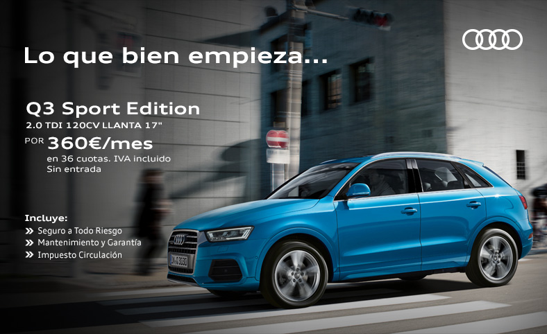 Oferta renting audi q3 sevilla