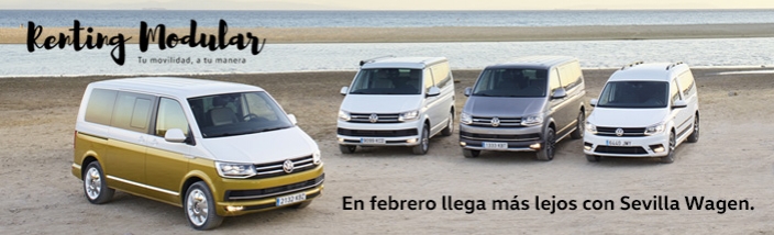 Sevilla Wagen mejora en Febrero su Renting Modular con mejores cuotas y más kilómetros