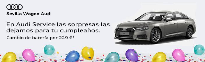 Cambia la batería de tu Audi en Sevilla Wagen