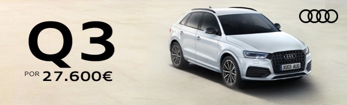 Tu Q3 este mes de agosto por 27.600€ en Sevilla Wagen Audi