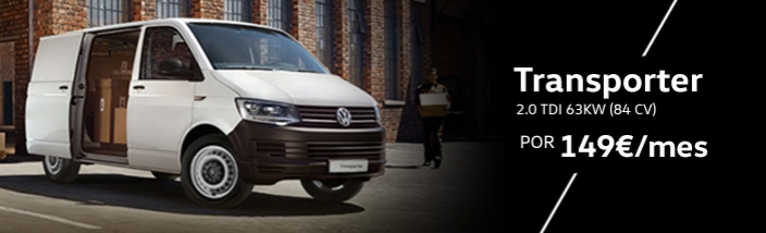 En Septiembre conduzca su Transporter por 149€ al mes con el Renting Modular de Sevilla Wagen