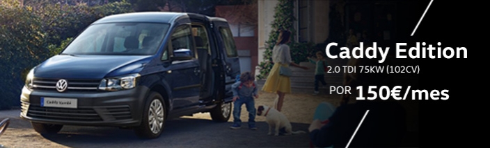En Septiembre regrese conduciendo su Caddy por 150€ al mes con el Renting Modular para particulares de Sevilla Wagen
