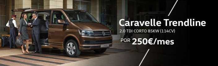 En Septiembre regrese conduciendo su Caravelle por 250€ al mes con el Renting Modular para particulares de Sevilla Wagen