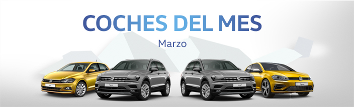 Coches del mes Volkswagen Marzo 2019