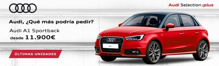 A1 Sportback seminuevo desde 11.500€.