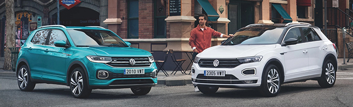 Oferta Volkswagen T-Roc y T-Cross de Abril en Sevilla